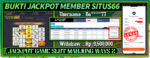 MENGESANKAN! MEMBER SITUS66 BERHASIL MERAIH KEMENANGAN GAME MAHJONG WAYS 2! 03 july 2025