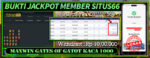 KEMENANGAN! MEMBER SITUS66 BERHASIL MAXWIN GAME GATES of GATOT KACA 1000! 27 NOVEMBER 2025